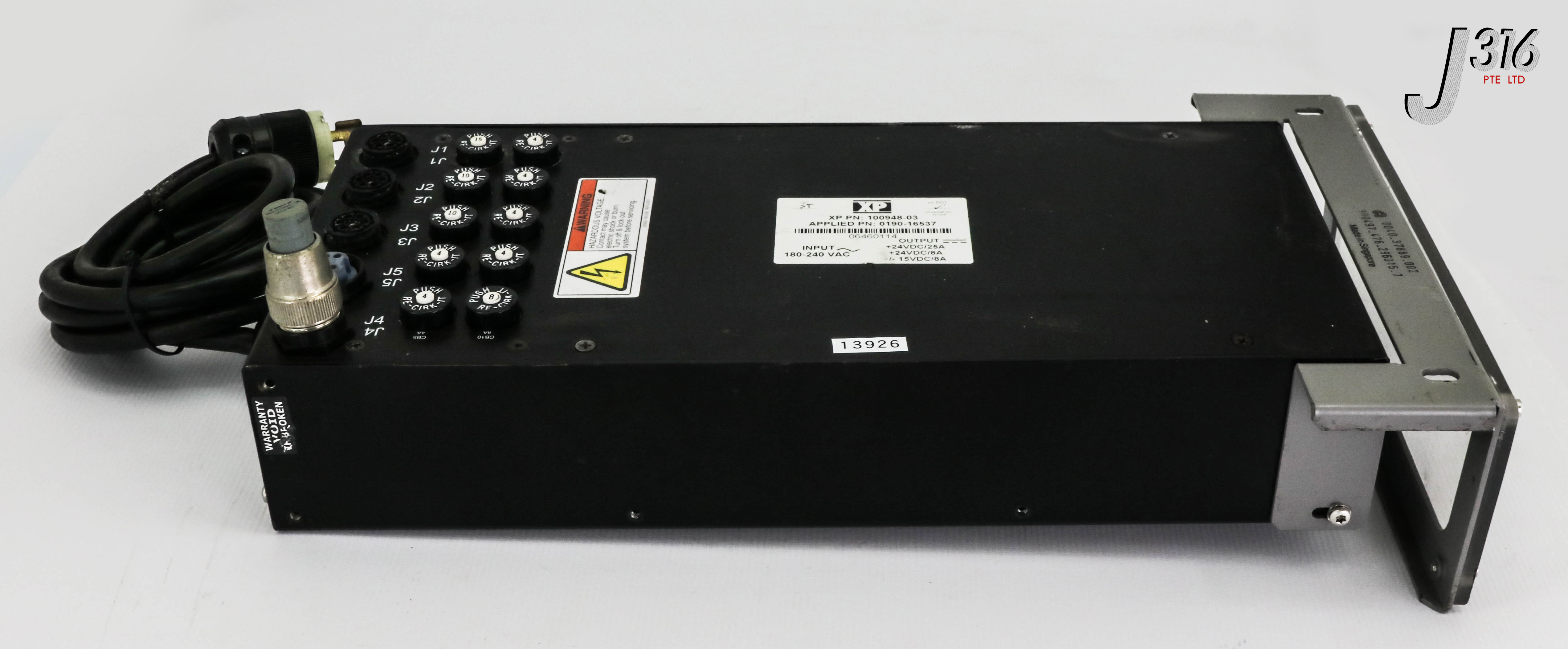 13926 APPLIED MATERIALS DC PS 800W ETCH 300MM XP P/N: 100948-03